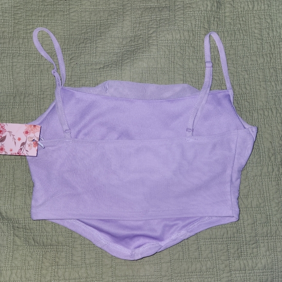NWT shein purple top - Picture 3 of 4